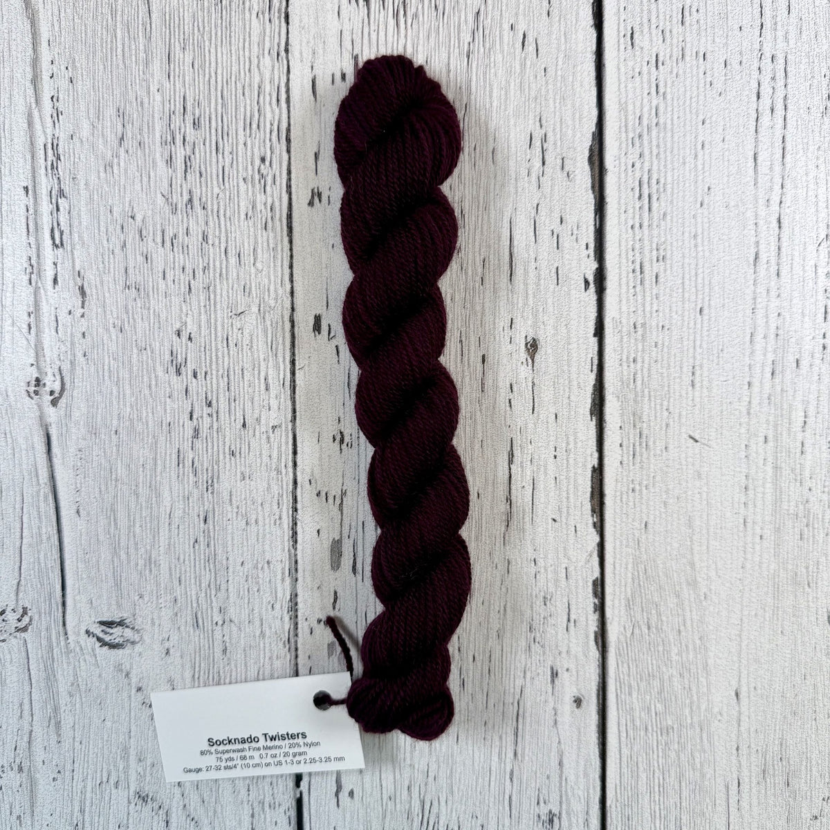 What We Do in the Dark - Socknado Mini Twister 20 Gram - Dyed Stock