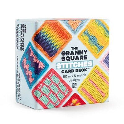 The Granny Square Stitches Card Deck - 50 Mix & Match Designs