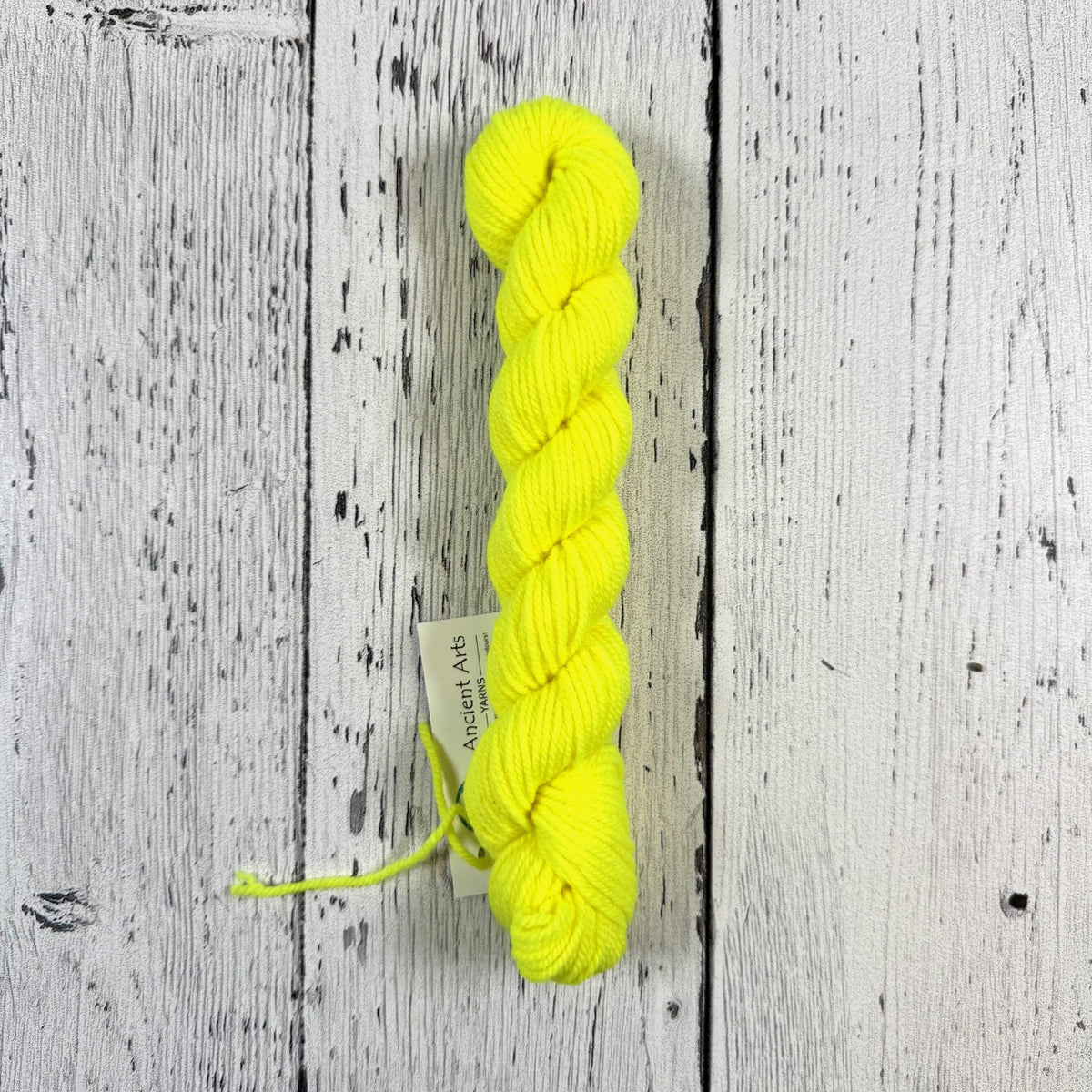 Yellow Light Sabre - Socknado Mini Twister 20 Gram - Dyed Stock