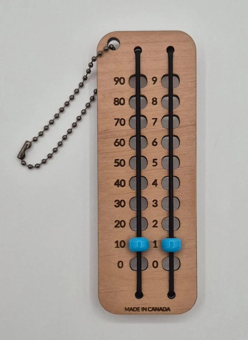 Cottonwood Creations Glass Bead Row Counter 0-99