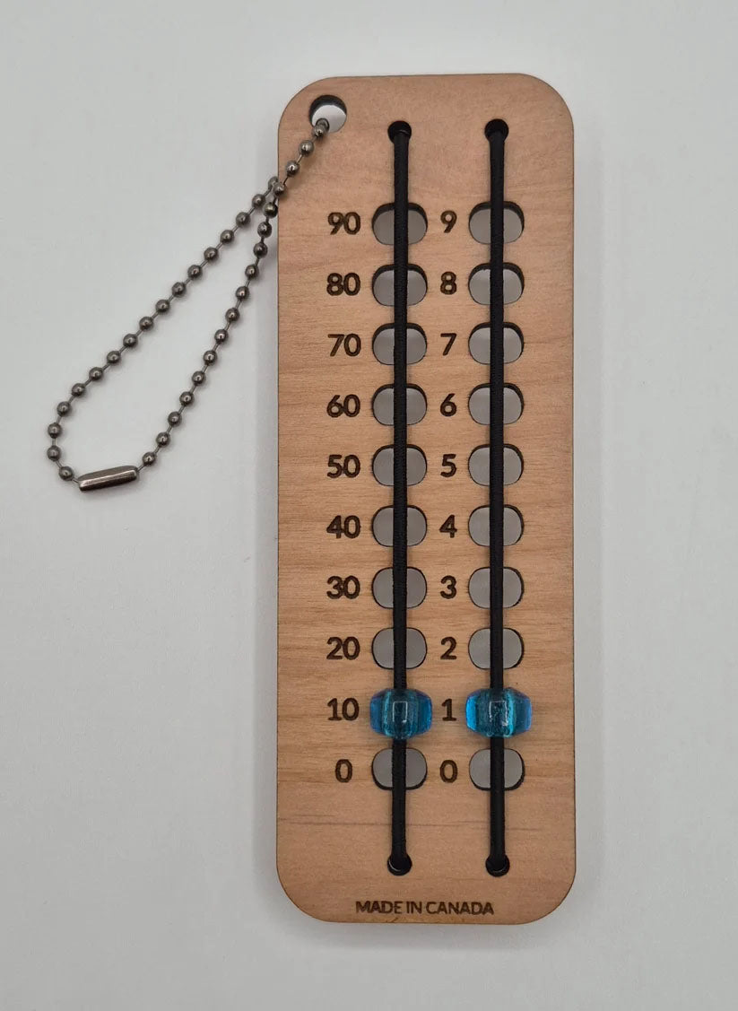 Cottonwood Creations Glass Bead Row Counter 0-99