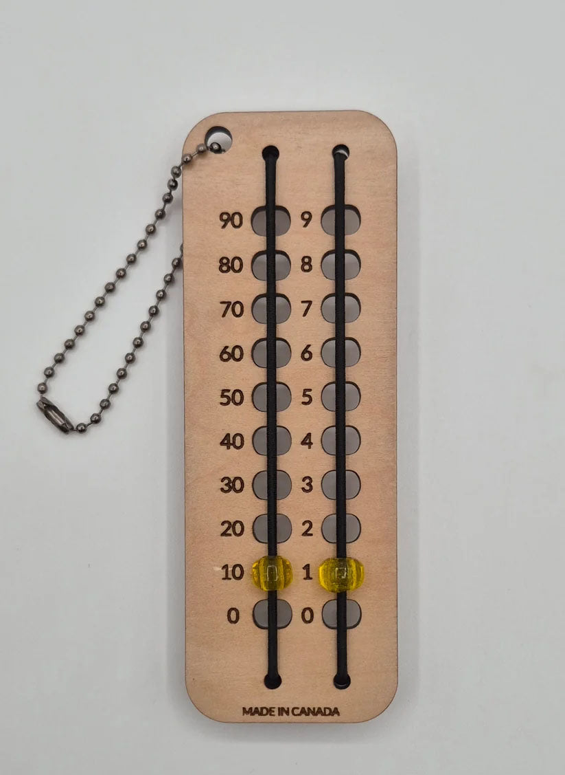 Cottonwood Creations Glass Bead Row Counter 0-99