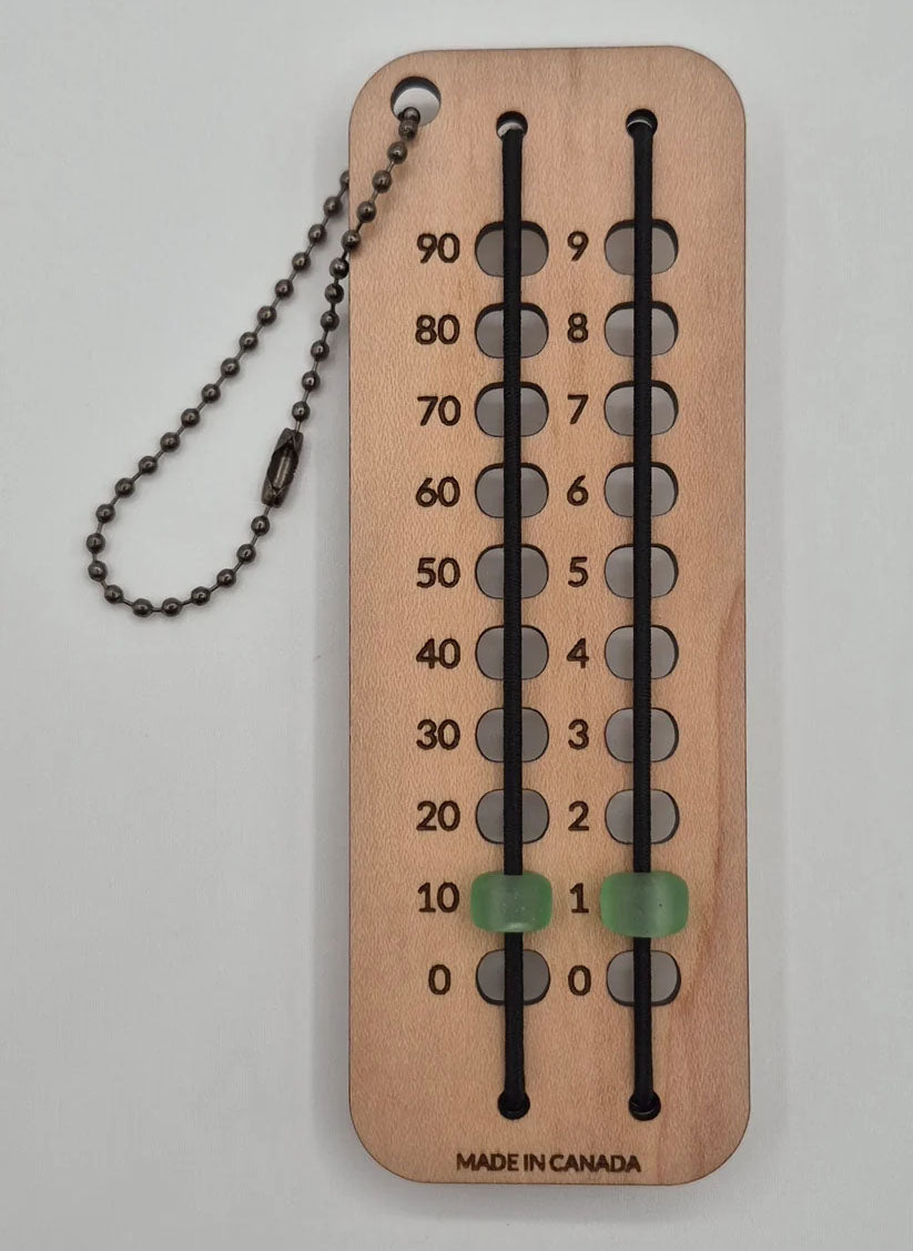 Cottonwood Creations Glass Bead Row Counter 0-99