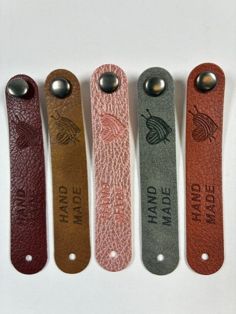 Handmade with Heart Image Project Labels - 5pc (assorted colours)