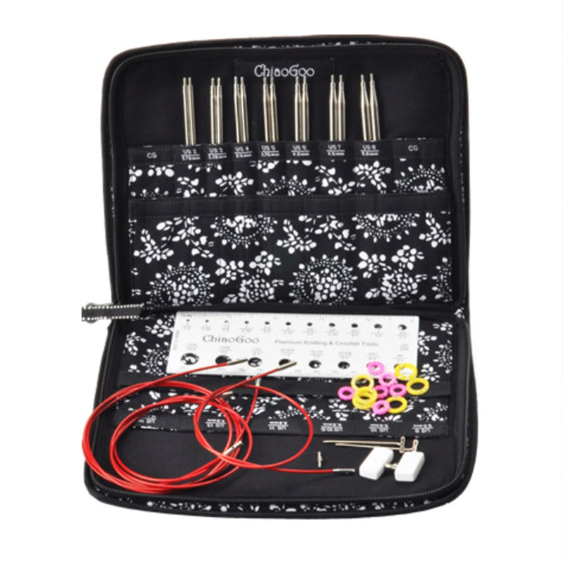 Chiao Goo Twist Red Lace 4" Small Set