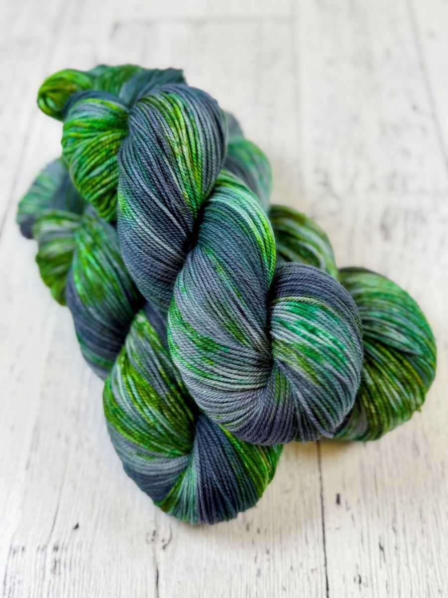 Swamp Creature in Socknado Fingering / Sock - Dyed to Order