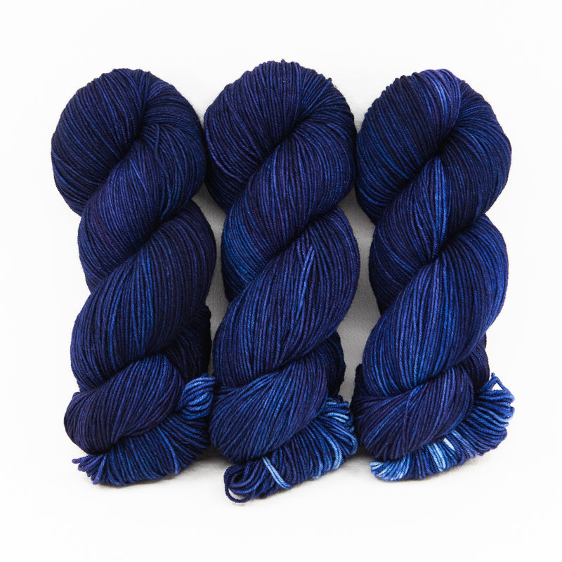 Deep Space - Little Nettle Soft Fingering - Dyed Stock