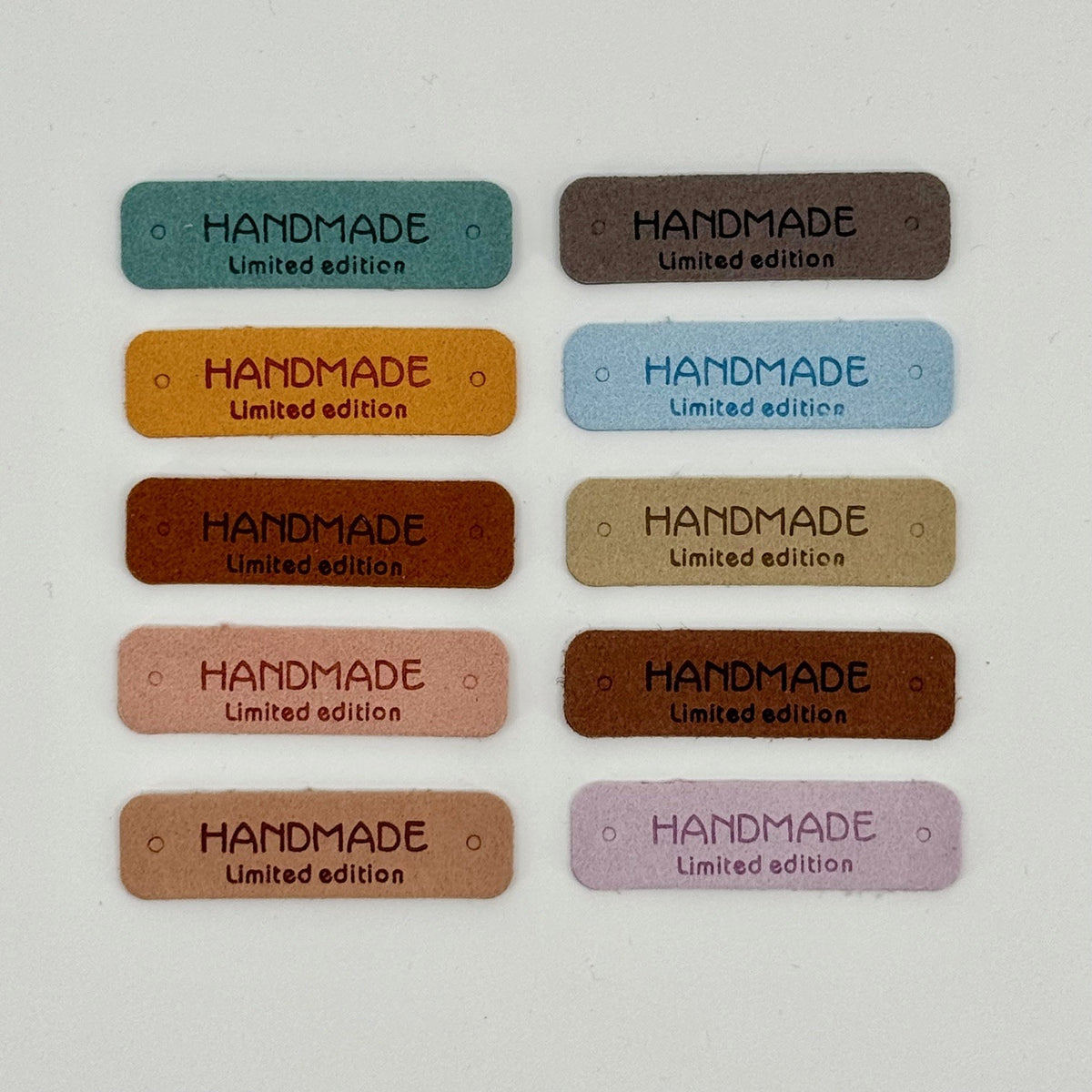 Handmade Limited Edition Project Labels - 5pc