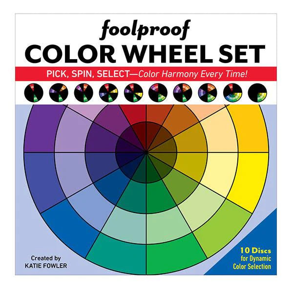 Foolproof Colour Wheel Set: 10 Discs for Dynamic Color Selection By Katie Fowler