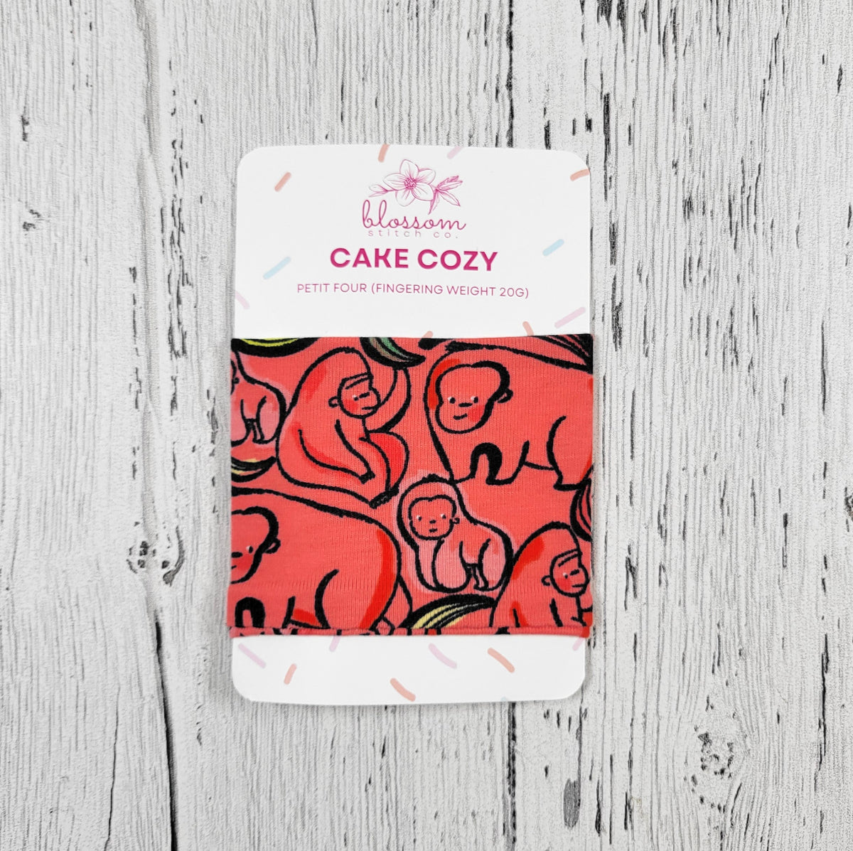 Blossom Stitch Co. Yarn Cake Cozy - Petit Four (Fingering Weight 20g)