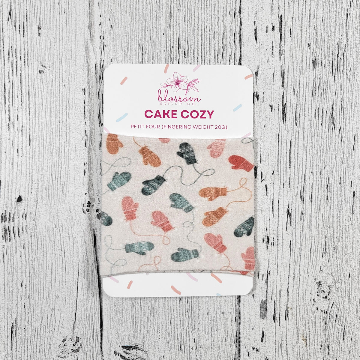 Blossom Stitch Co. Yarn Cake Cozy - Petit Four (Fingering Weight 20g)