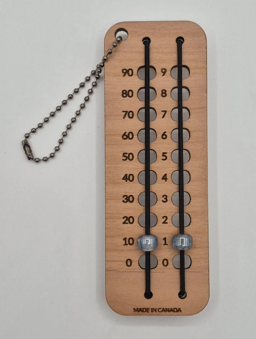 Cottonwood Creations Glass Bead Row Counter 0-99