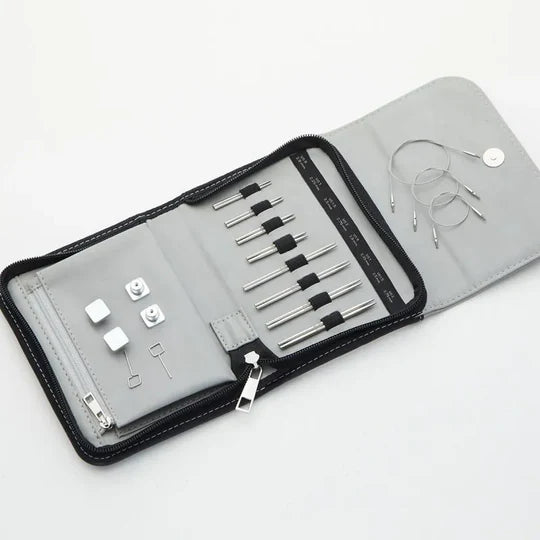 KnitPro Stelo Petite IC Needle Sets in Case 5 cm (2"- 3") & 7.5 cm (4"- 5")