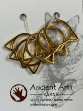 Cat Head Stitch Marker Set - 5pc