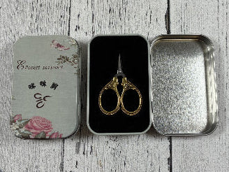 Pocket Scissors in Rose Tin  - 6 cm (2.25")