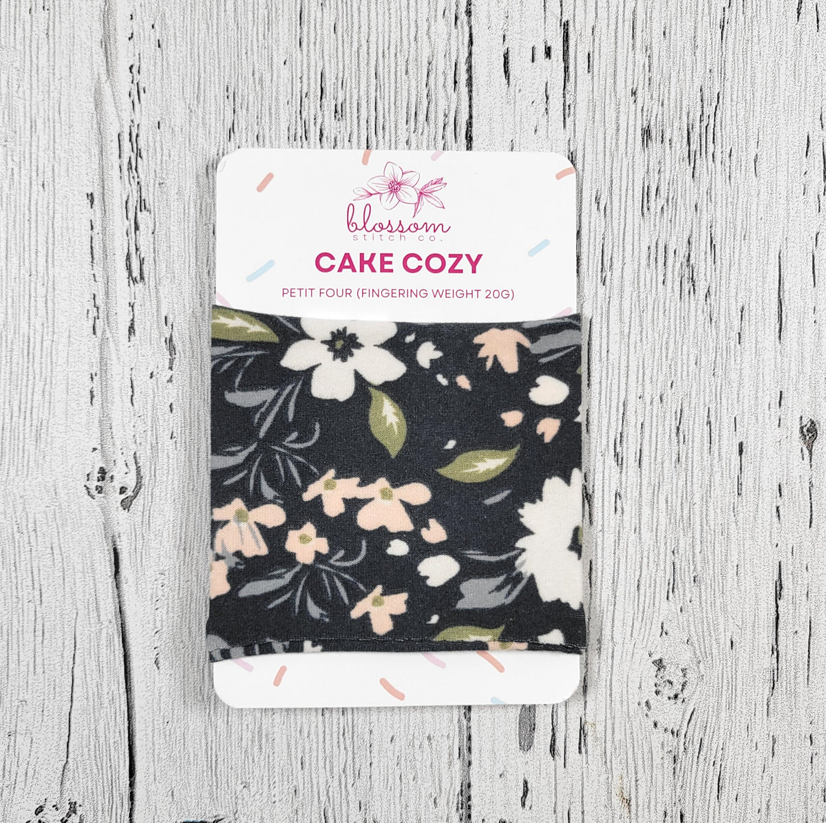 Blossom Stitch Co. Yarn Cake Cozy - Petit Four (Fingering Weight 20g)