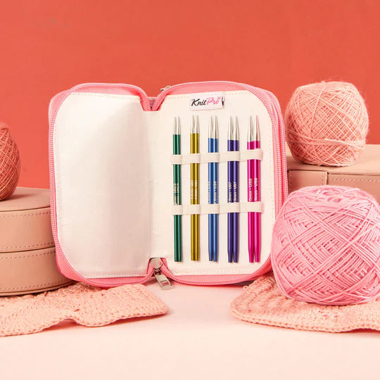 KnitPro Zing Starter Special Interchangeable Needle Set - 10 cm / 4&quot;
