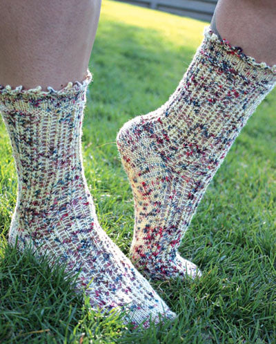 Queen Anne&#39;s Lace Socks