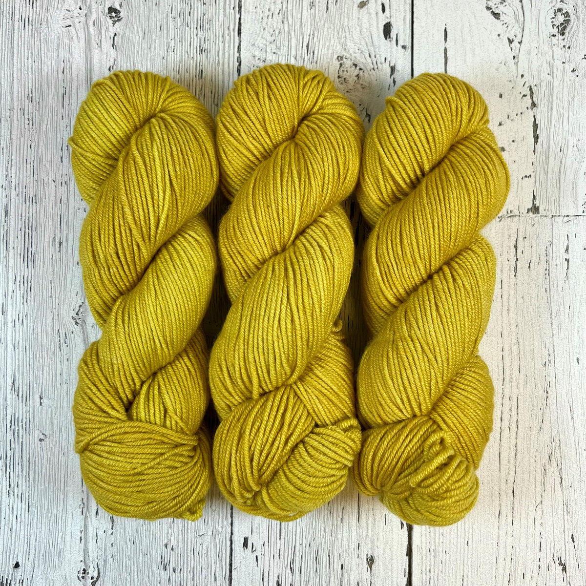 Birch Leaves - Fioritura Worsted - Dyed Stock