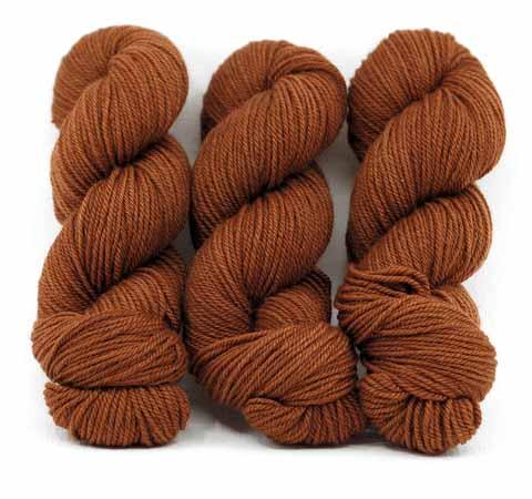 Cinnamon-Lascaux Worsted - Dyed Stock