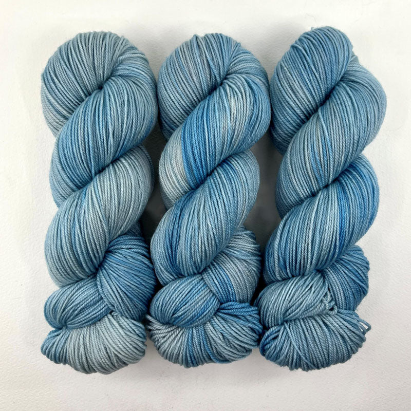 Cloudy Skies - Passion 8 Fingering - Dyed Stock