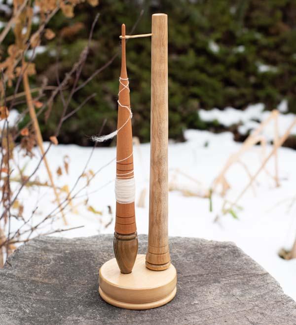 Maple/Figured Maple - Spindle Stand