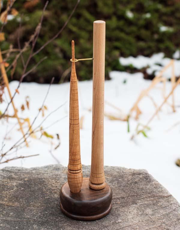Maple &amp; Walnut - Spindle Stand