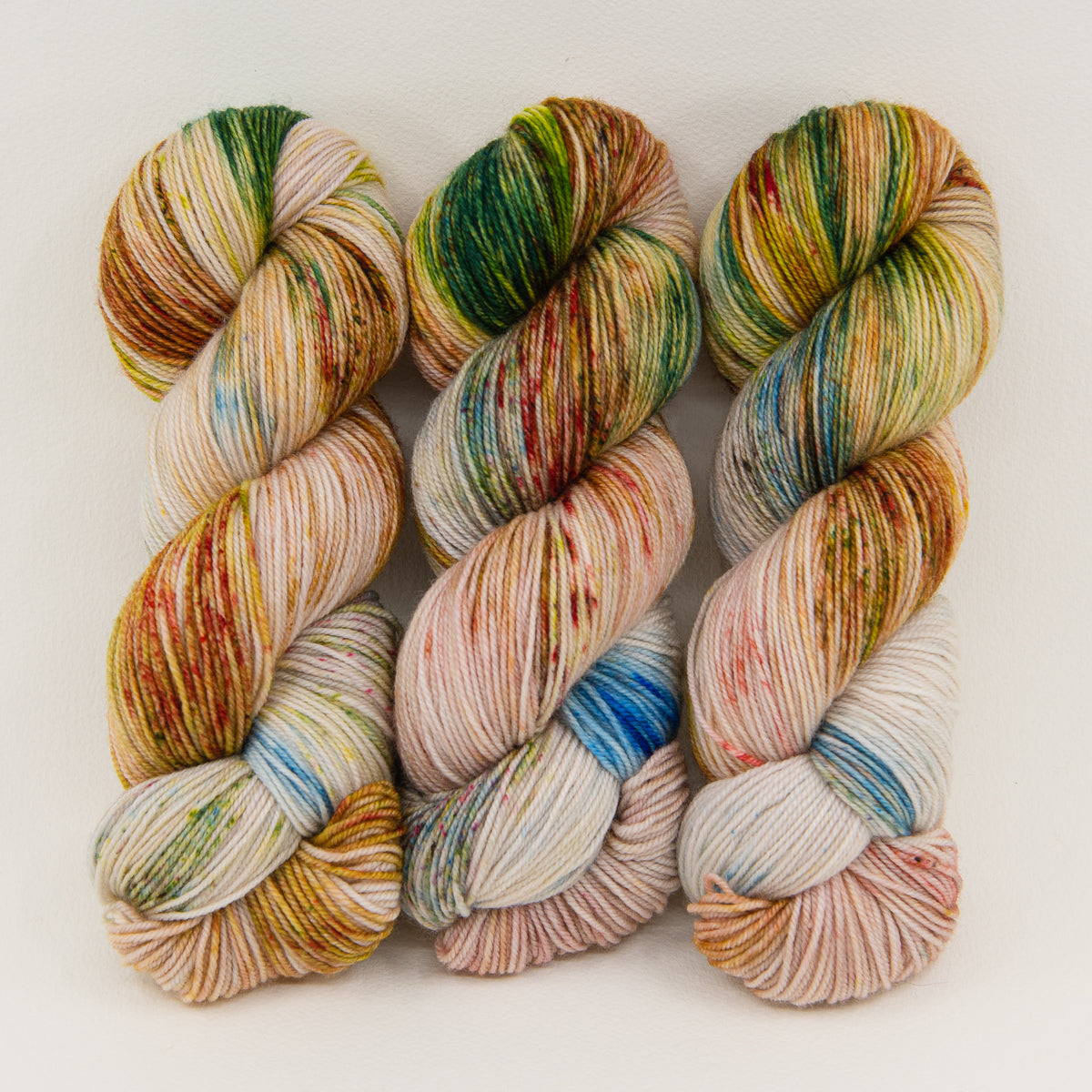 The Poppy Field - Monet - Little Nettle Soft Fingering - Dyed Stock