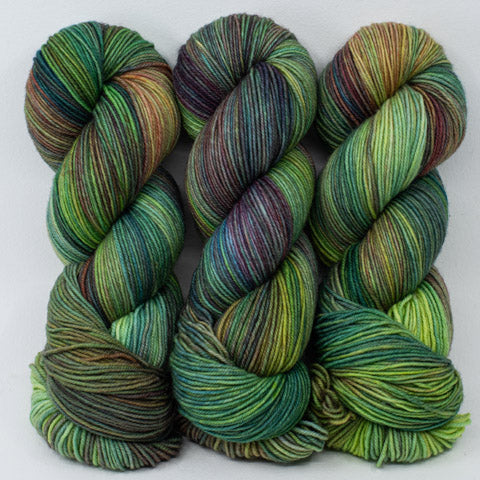 Enchanted Forest - Merino DK / Light Worsted - Dyed Stock
