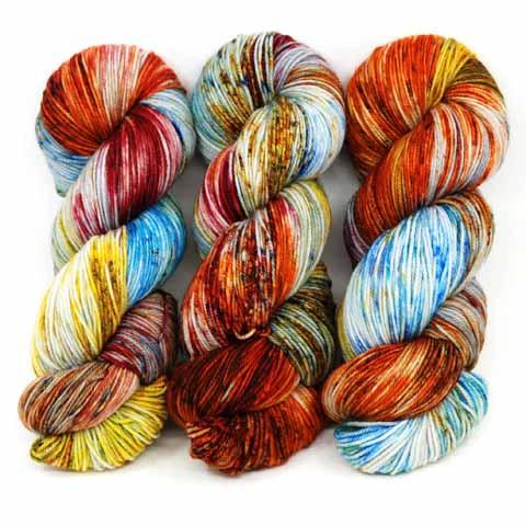 Fireworks - Revival Worsted - Dyed Stock