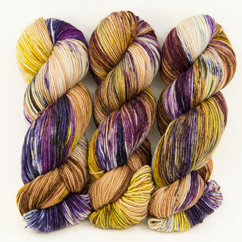 French Lavender Fields - Merino DK / Light Worsted - Dyed Stock