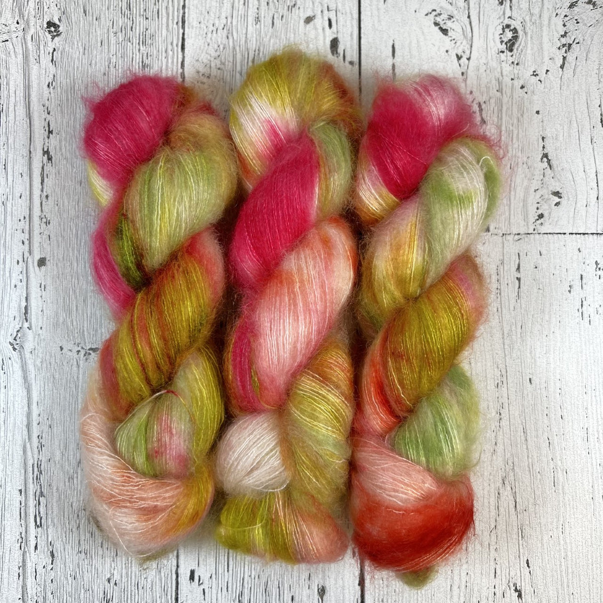 Garden Gnomes and Pink Flamingoes - Delicacy Lace - Dyed Stock