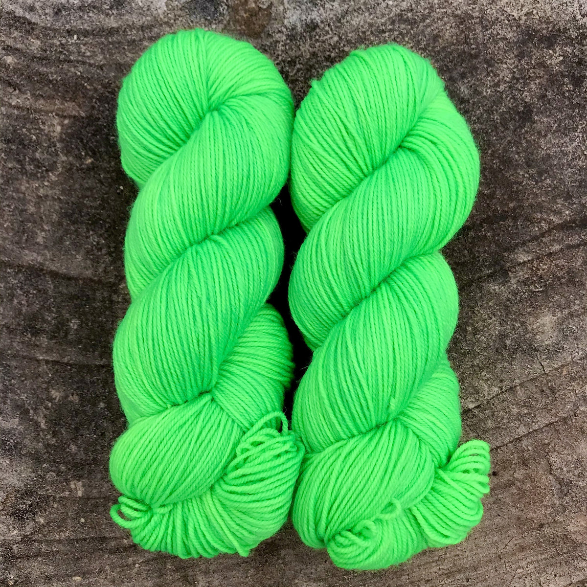 Green Light Sabre - Little Nettle Soft Fingering - Dyed Stock