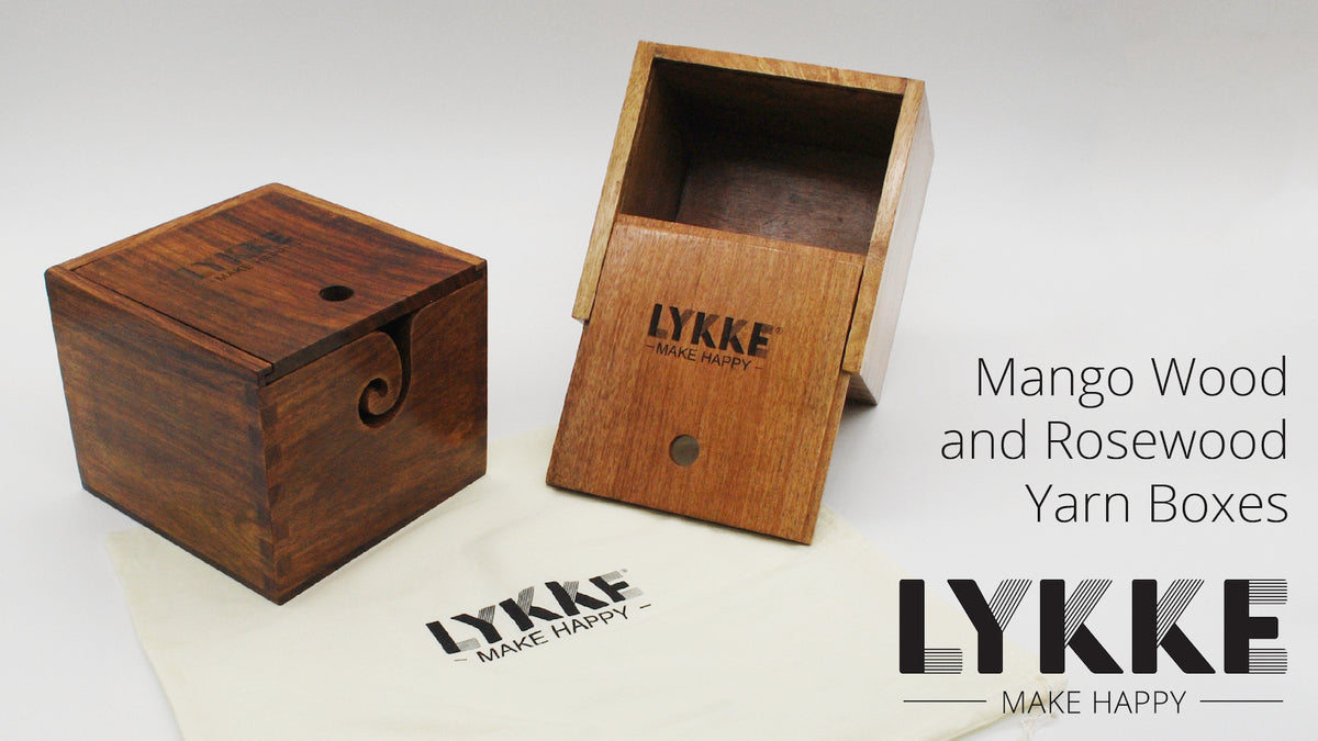 Lykke Oversized Yarn Box with Cloth Cover
