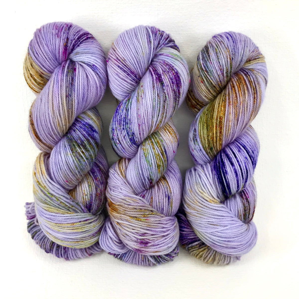 Lavender Fields Forever - Little Nettle Soft Fingering - Dyed Stock