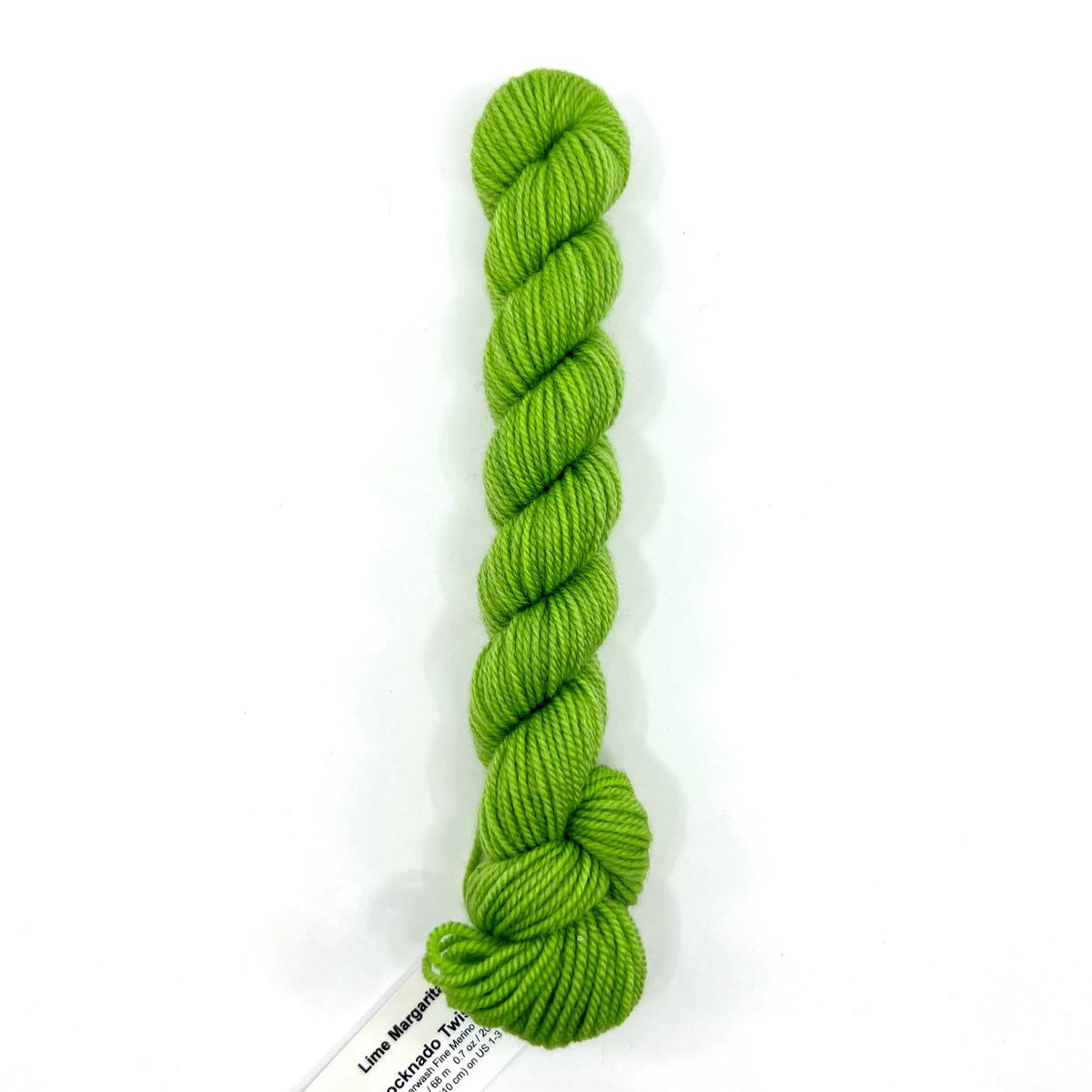 Lime Margarita - Socknado Mini Twister 20 Gram - Dyed Stock