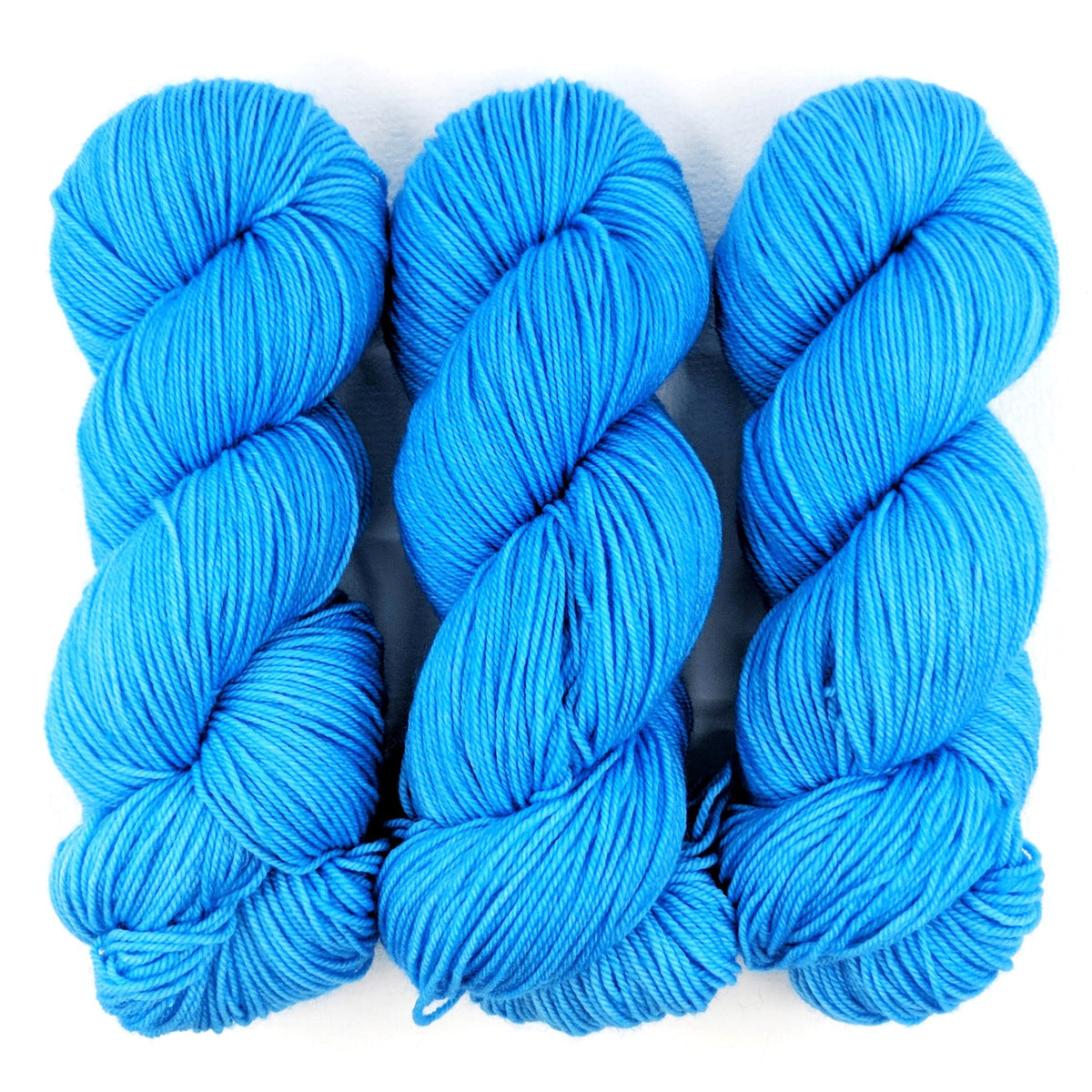 Nothing But Blue Skies - Merino DK / Light Worsted - Dyed Stock