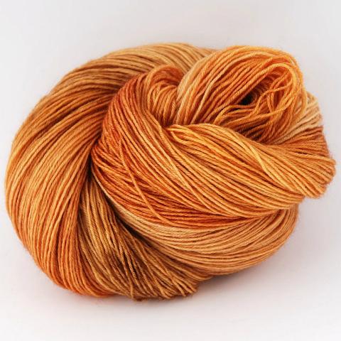 Orange Tabby - Little Nettle Soft Fingering - Dyed Stock