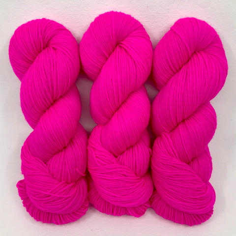 Pink Light Sabre in Worsted Weight