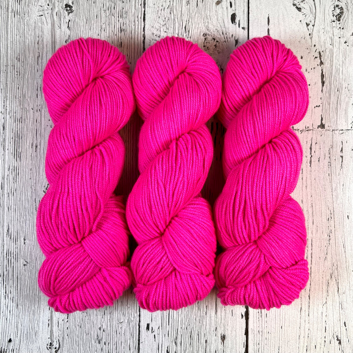 Pink Light Sabre - Fioritura Worsted - Dyed Stock