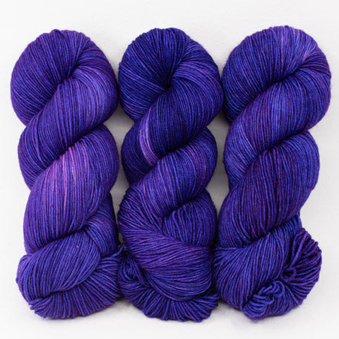 Purple Sequins - Socknado Fingering - Dyed Stock