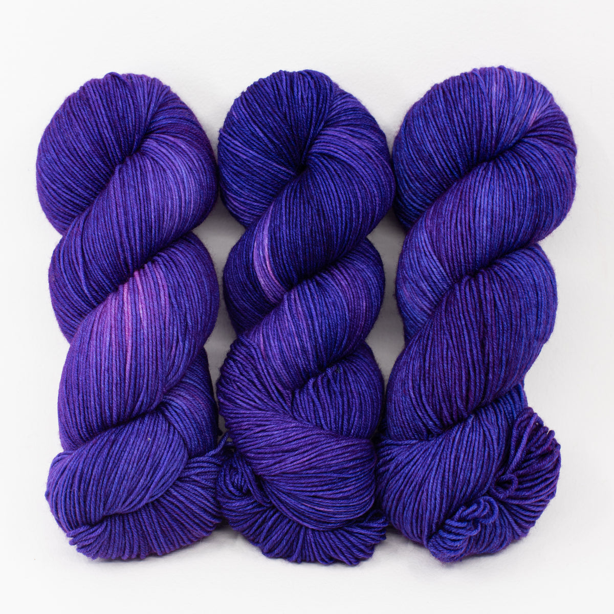 Purple Sequins - Revival Worsted - Dyed Stock