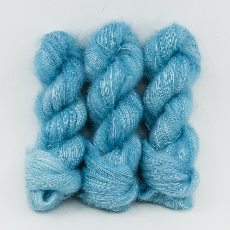 Water Lily Blue - Delicacy Lace - Dyed Stock