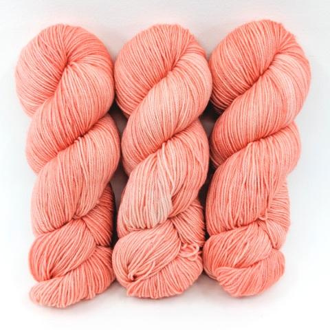 White Peach - Little Nettle Soft Fingering - Dyed Stock
