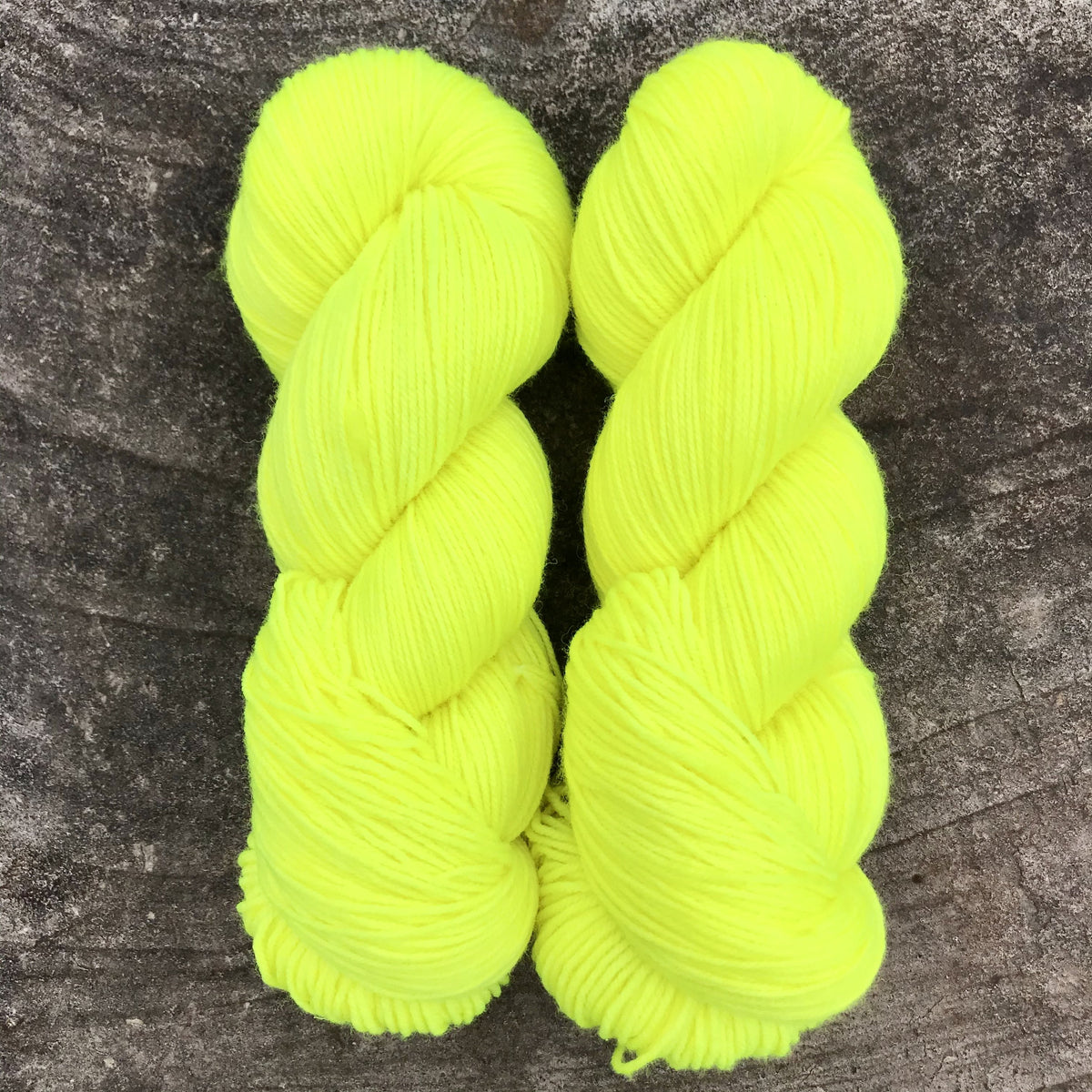 Yellow Light Sabre - Little Nettle Soft Fingering - Dyed Stock
